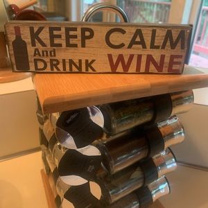 Wine bar sign decor